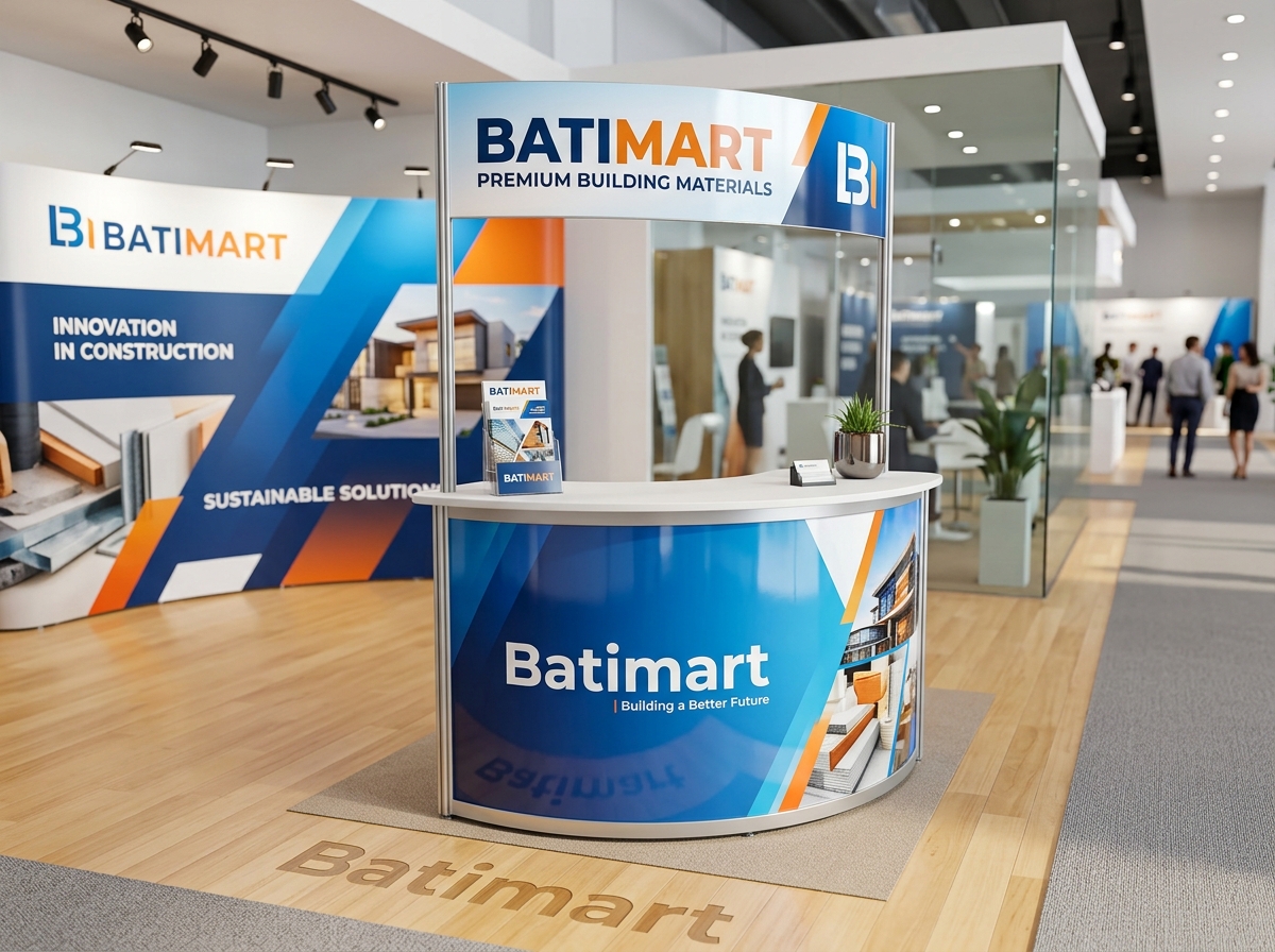 Table Promotionnelle / Comptoir d’accueil — impression Batimart
