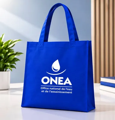 Tote bag en toile sérigraphié univers ONEA